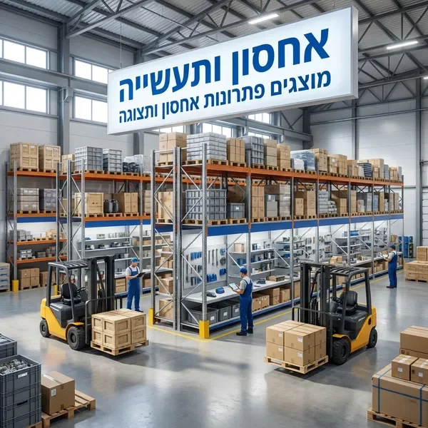 ריהוט תעשייתי לחברות לוגיסטיקה - מערכת פלטות מתקדמת